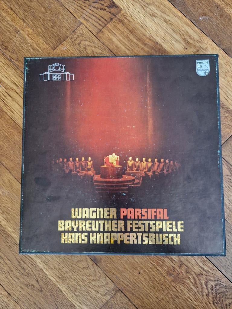 Wagner Parsifal - Bayreuther Festspiele - Philips LP Box, Cd's en Dvd's, Vinyl | Klassiek, Gebruikt, Opera of Operette, Ophalen of Verzenden