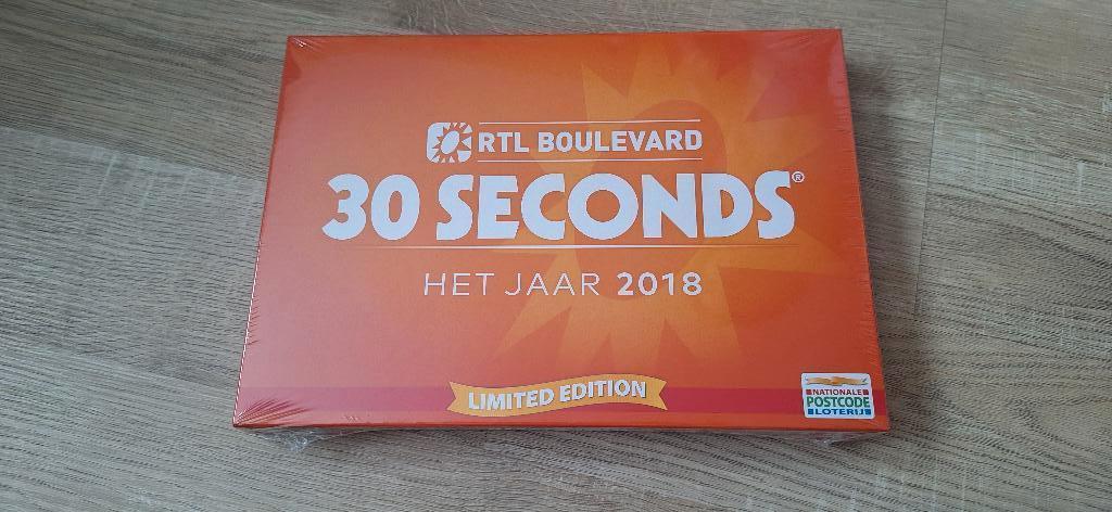 30 seconds RTL Boulevard 2018, Vijf spelers of meer, Ophalen of Verzenden, Nieuw, Postcode Loterij