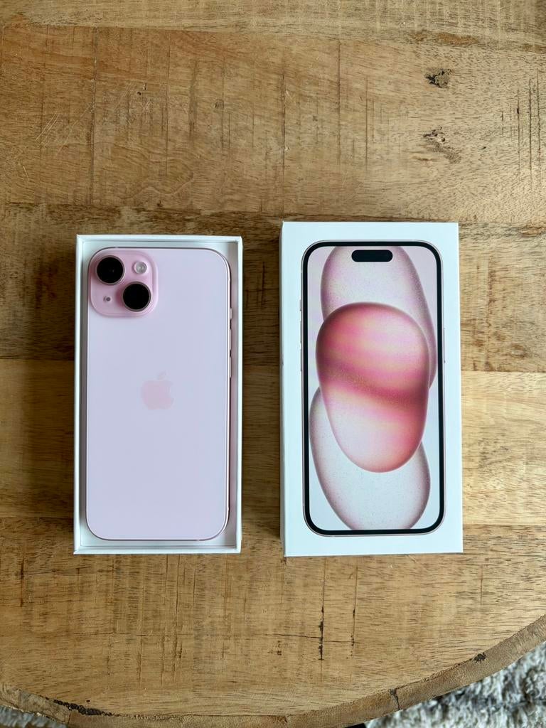 Iphone 15 128GB roze, Ophalen, 128 GB, IPhone 15, Zo goed als nieuw