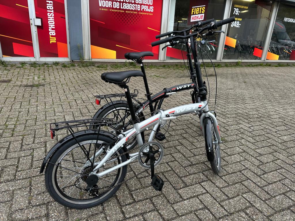 Fietshokje Beverwijk: Wst vouwfiets 20 inch S7 NIEUW, 20 inch of meer, Versnellingen, Niet ingevuld, Nieuw