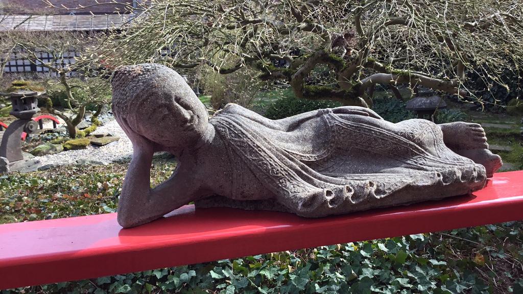 Liggende Boeddha, Ophalen of Verzenden, Overige materialen