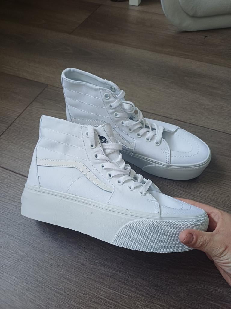 Vans sneakers platform editie wit maat 39, Kleding | Dames, Schoenen, Wit, Nieuw, Ophalen of Verzenden, Sneakers of Gympen