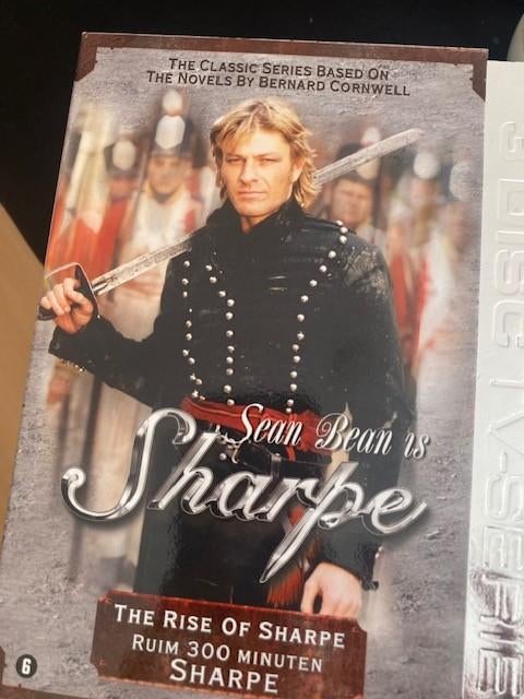 Sharpe dvd's, Alle leeftijden, Ophalen, Zo goed als nieuw