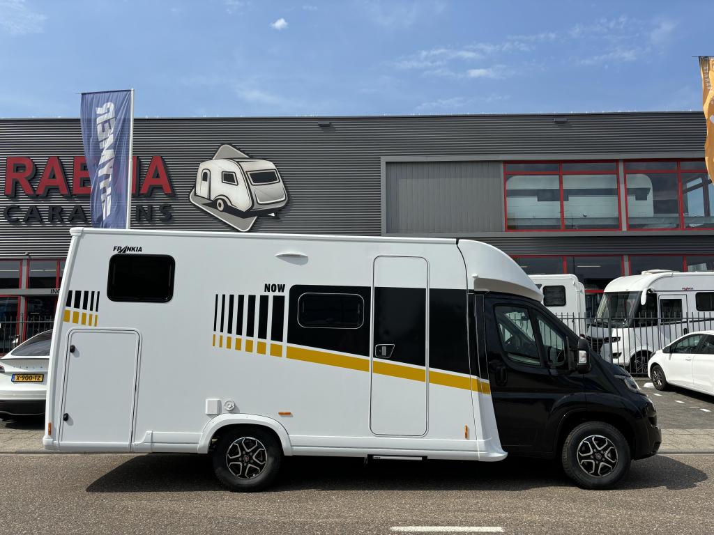 Frankia Now 7.0L Enkele bedden, garage, automaat, Ringverwarming, Fiat, Koelkast, Bedrijf