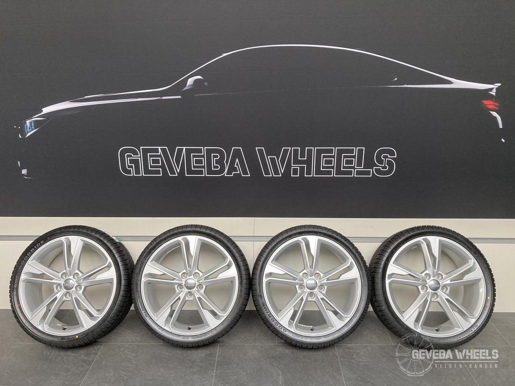 19” originele Audi A3 S3 8P 8V 8Y velgen + allseason banden, 19 inch, Gebruikt, -, -