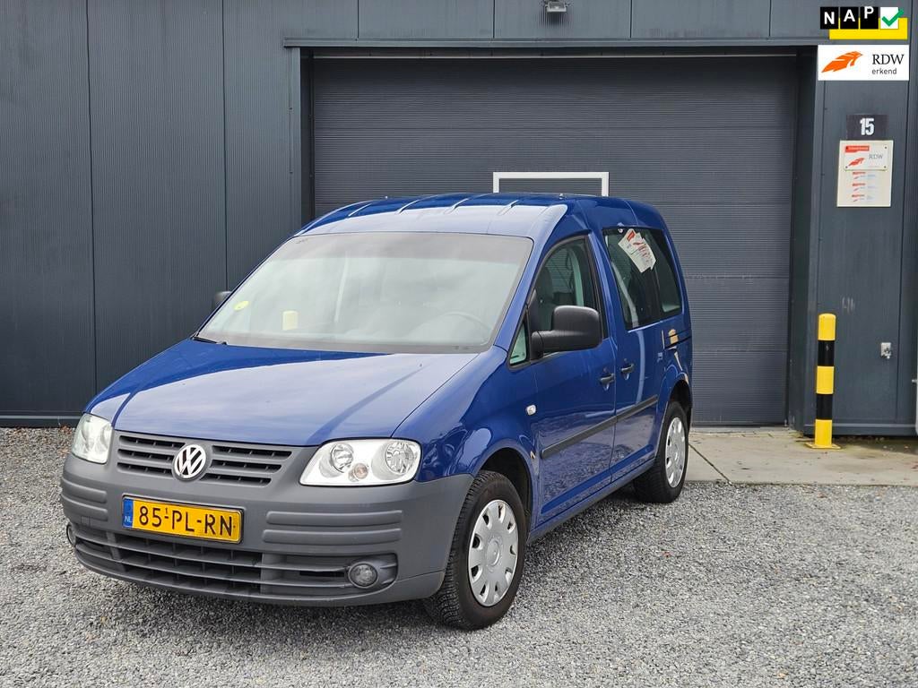 Volkswagen Caddy 1.6 Comfortline 5p. new koppeling revisie v, Voorwielaandrijving, Stof, Gebruikt, 4 cilinders