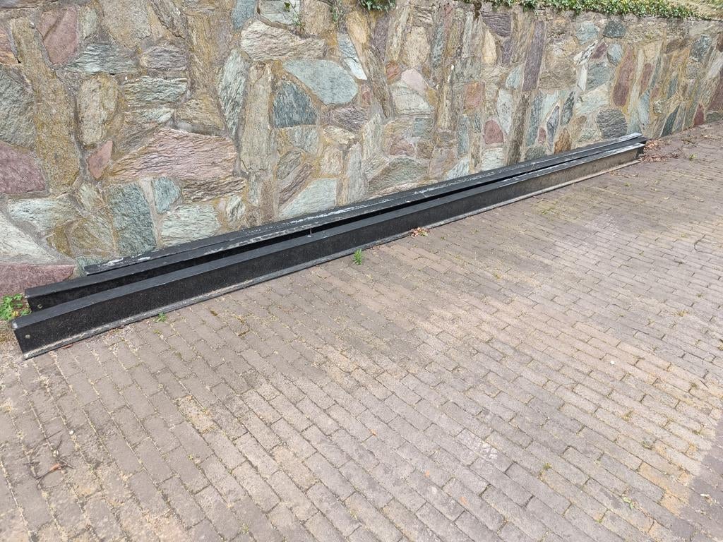 3 stalen balken 85x160 x 4940 mm., Ophalen, Gebruikt