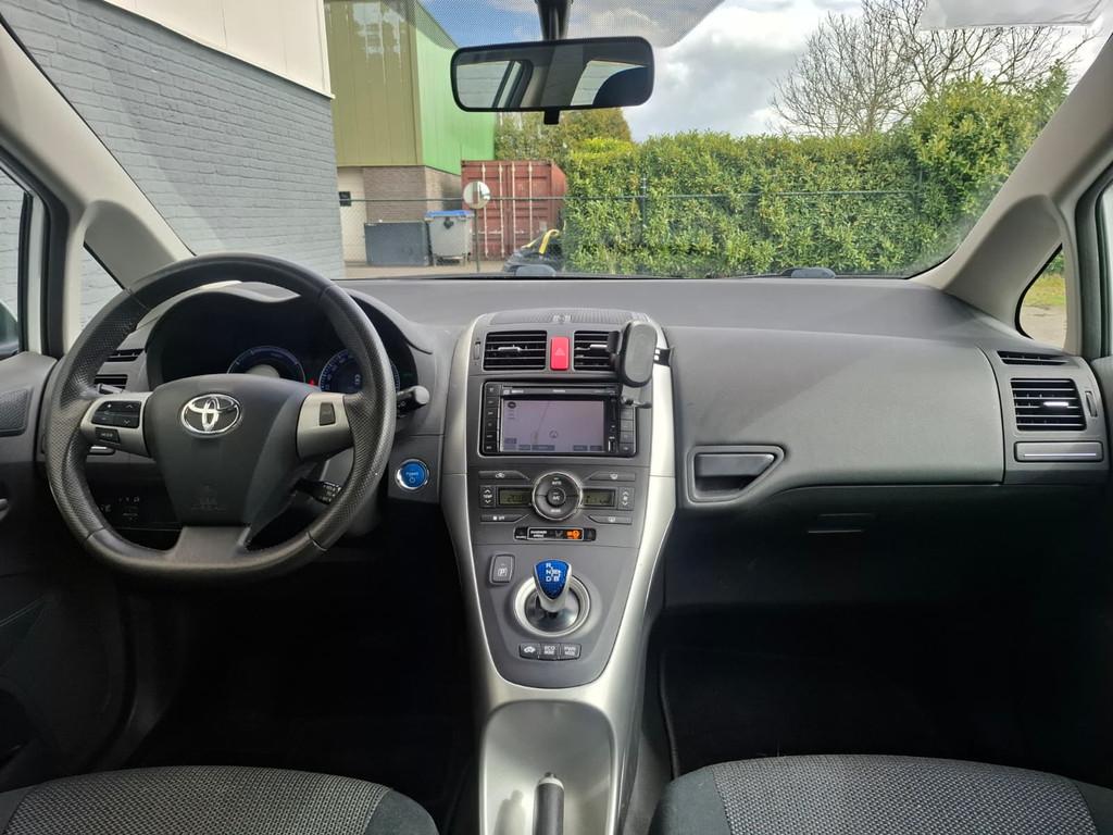 Toyota Auris 1.8I Full Hybrid Aspiration Navi Ecc Bluetooth, Euro 5, Gebruikt, Zwart, 4 cilinders