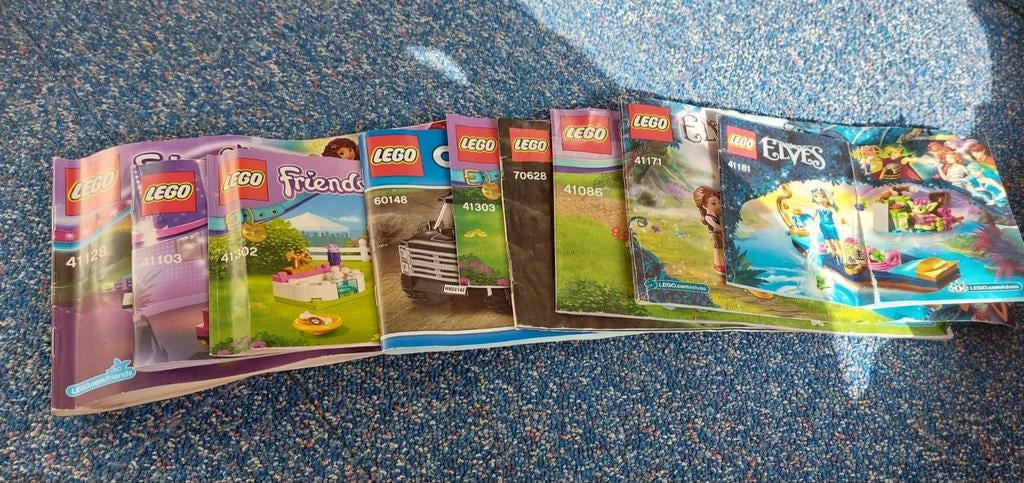 Lego  voorbeeld boekjes, Ophalen of Verzenden, Zo goed als nieuw