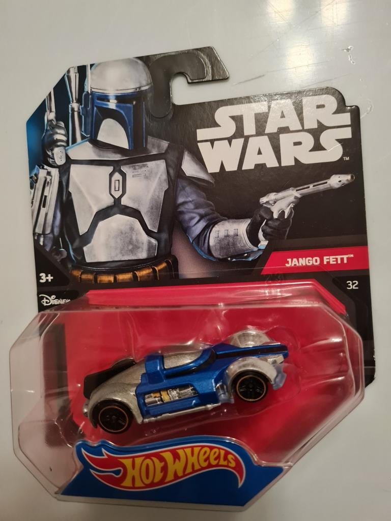 Nr.32 Jango Fett  1:64  Star Wars ( Hotwheels), Verzamelen, Star Wars, Ophalen of Verzenden, Nieuw, Overige typen