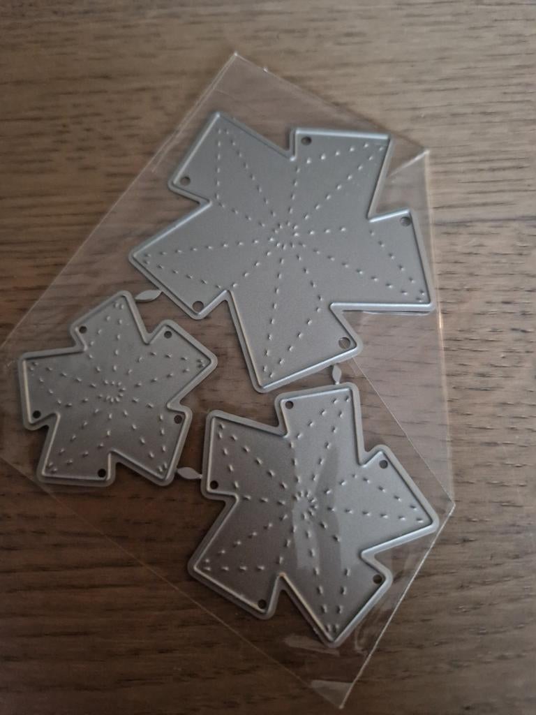 Snijmal Kerst Sterren - 3 Groottes - Nieuw, Hobby en Vrije tijd, Kaarten | Zelf maken, Ophalen of Verzenden