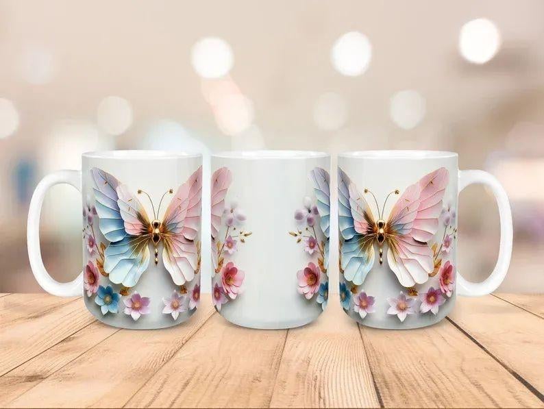 Bedrukte mokken, Huis en Inrichting, Keuken | Servies, Ophalen of Verzenden, Nieuw, Overige stijlen, Kop(pen) en/of Schotel(s)