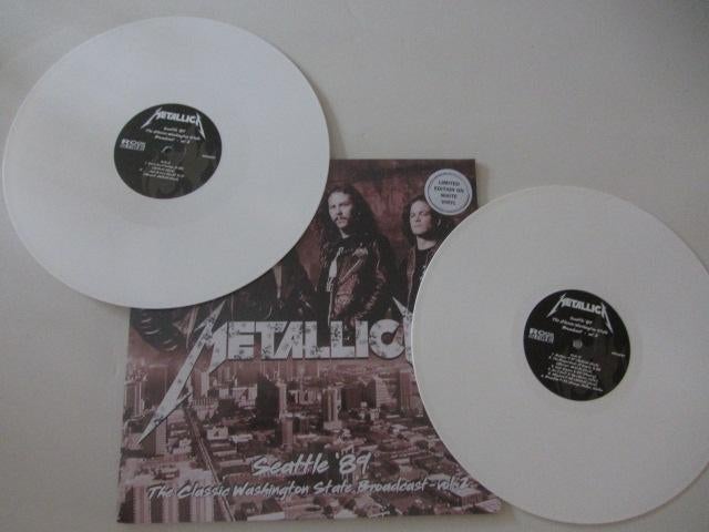 Metallica 2LP Seatlle 1989  { Wit Vinyl }, Cd's en Dvd's, Vinyl | Hardrock en Metal, Ophalen of Verzenden, Nieuw in verpakking