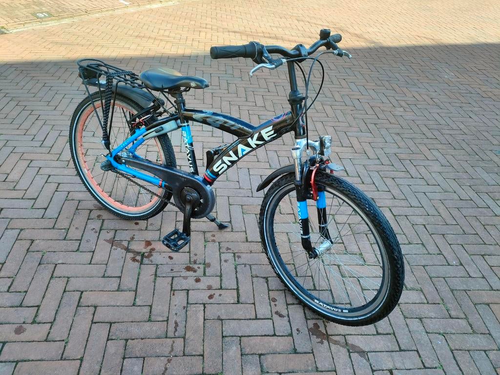Batavus snake fiets 24 inch met 3 versnelling, 24 inch, Versnellingen, Ophalen of Verzenden, Batavus Snake fiets