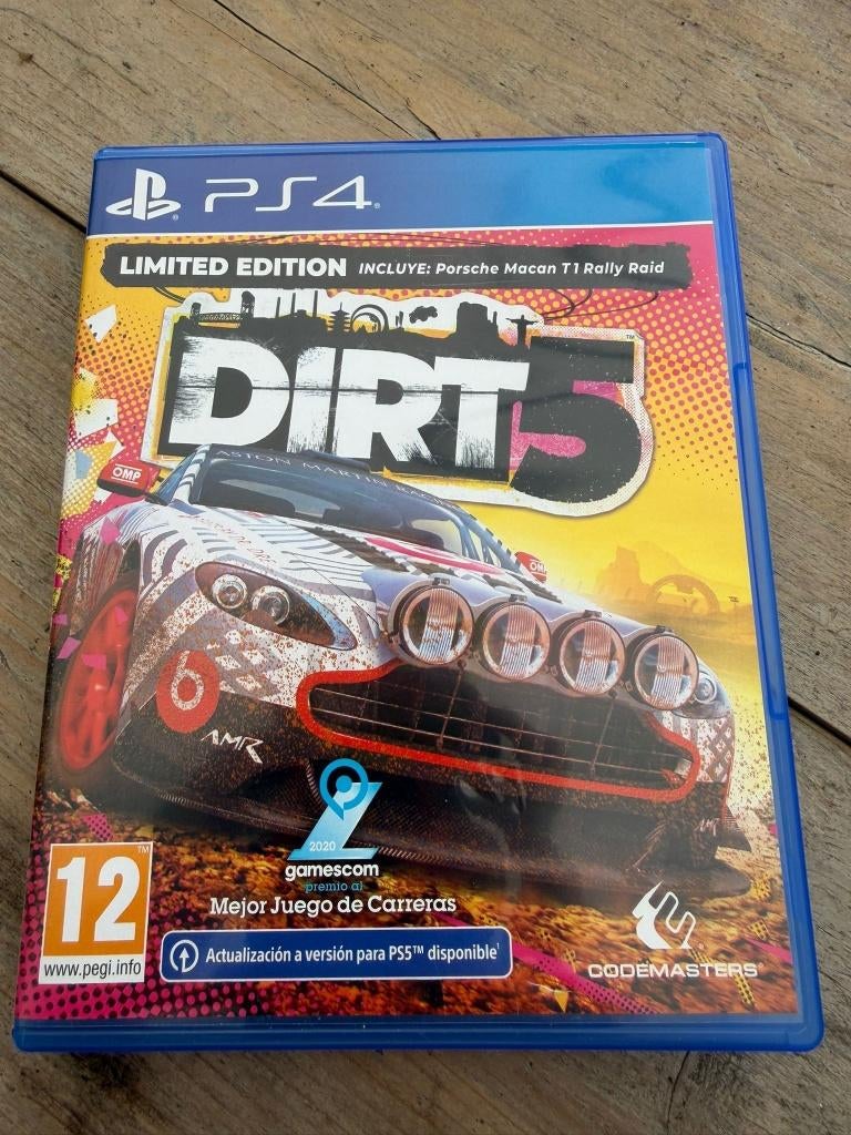 PS4 - Dirt 5, 1 speler, Racen en Vliegen, Ophalen of Verzenden, Zo goed als nieuw
