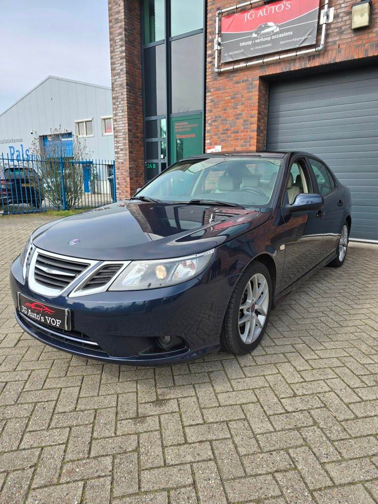 Saab 9-3 Sport Sedan 1.9 TTiD Vector, Auto's, Saab, Voorwielaandrijving, Euro 5, Gebruikt, Beige