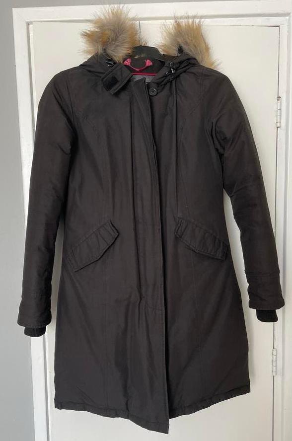 Donsjas Classic, Maat 38/40 (M), Zwart, Ophalen of Verzenden, Zo goed als nieuw