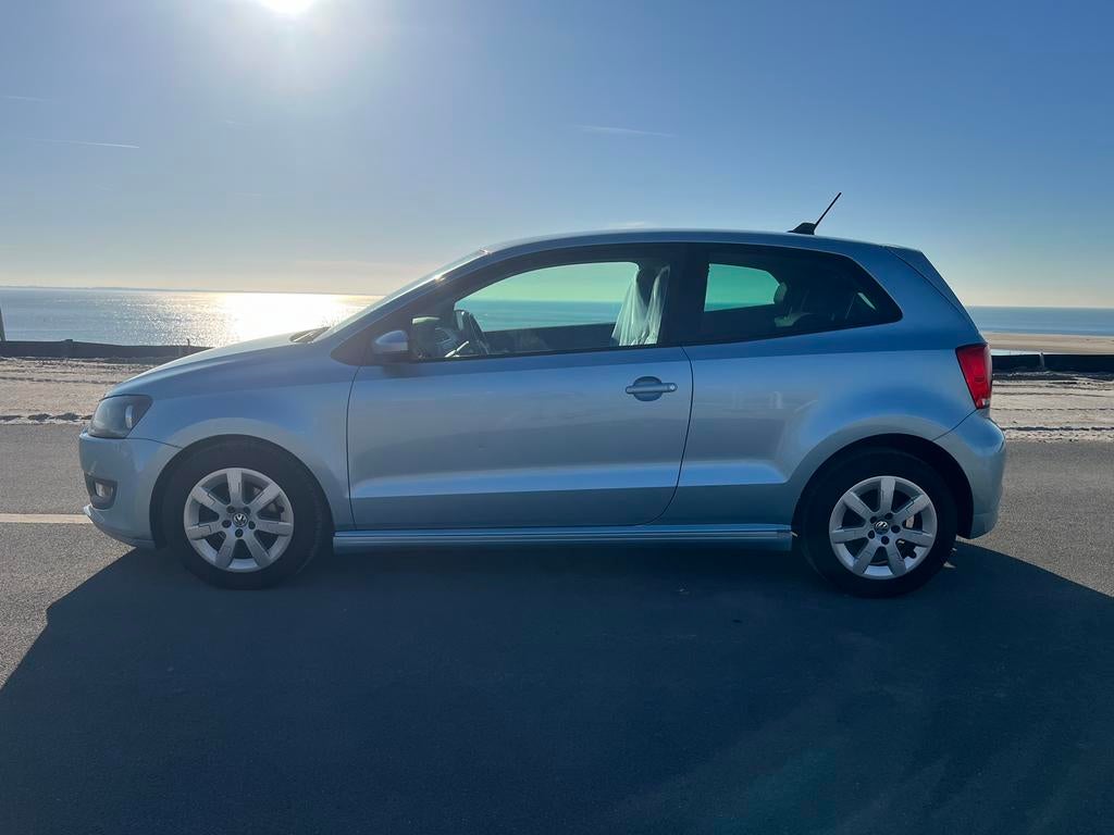 Volkswagen Polo 1.2 TDI 75PK 3D Bluemotion 2010 Blauw, Auto's, Volkswagen, Voorwielaandrijving, Euro 5, Stof, 74 pk