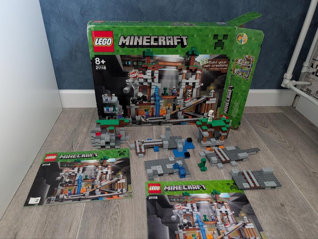 Lego Minecraft 21118 De Mijn, Ophalen
