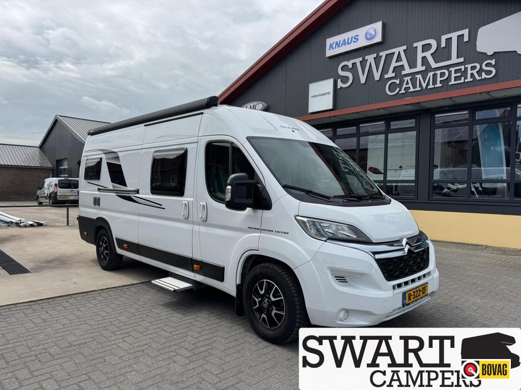 Hobby Vantana Ontour Edition 65 ET, 2 pers. lengtebedden, Caravans en Kamperen, Campers, Ringverwarming, Hobby, Tot en met 2, Bedrijf