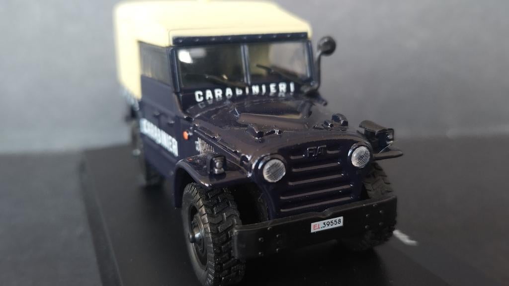 Fiat Campagnolo Carabinieri 1:43 Edison Giacatolli Pol, Overige merken, Verzenden, ., Italy