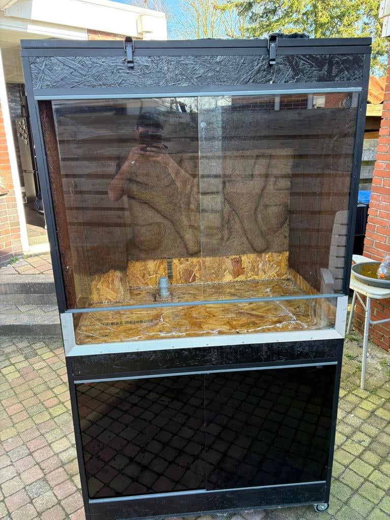 Terarium/vivarium, Dieren en Toebehoren, Reptielen en Amfibieën | Toebehoren, Ophalen, Zo goed als nieuw