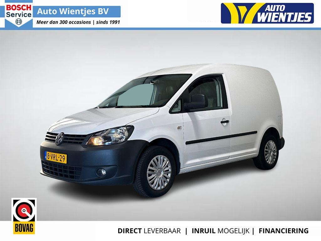 Volkswagen Caddy 2.0 Ecofuel | Airco | Trekhaak | Deurtjes, Auto's, Euro 5, 4 cilinders, Volkswagen, Wit