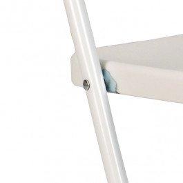 Klapstoel Titan - geheel Wit, Niet ingevuld, Wit, Niet ingevuld, Nieuw