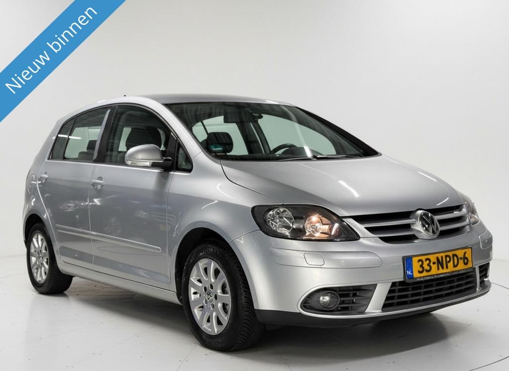 Volkswagen Golf Plus 1.6 116PK Sportline Automaat|Trekhaak!, Stof, Gebruikt, Zwart, 4 cilinders