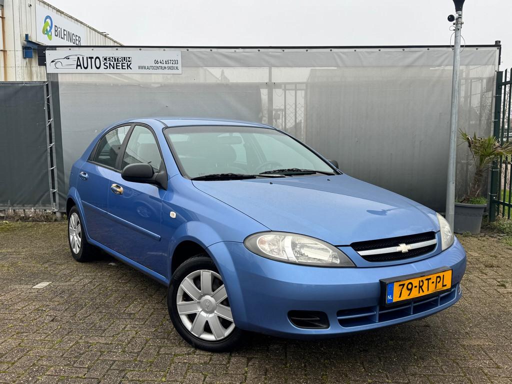 Chevrolet Lacetti 1.4-16V Spirit - NIEUWE APK - Elektr. rame, Auto's, Voorwielaandrijving, Lacetti, Blauw, 610 kg