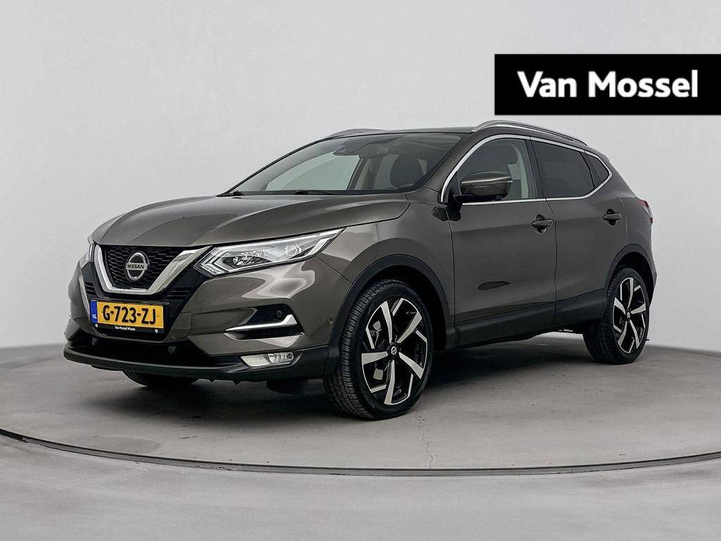 Nissan Qashqai 1.3 DIG-T Tekna 160PK | Automaat | Trekhaak |, Stof, Gebruikt, Euro 6, 4 cilinders