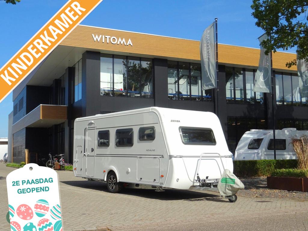 Eriba Novaline 515 Met stapelbed, Caravans en Kamperen, Schokbreker, Standaardzit, Bedrijf, 5 tot 6 meter