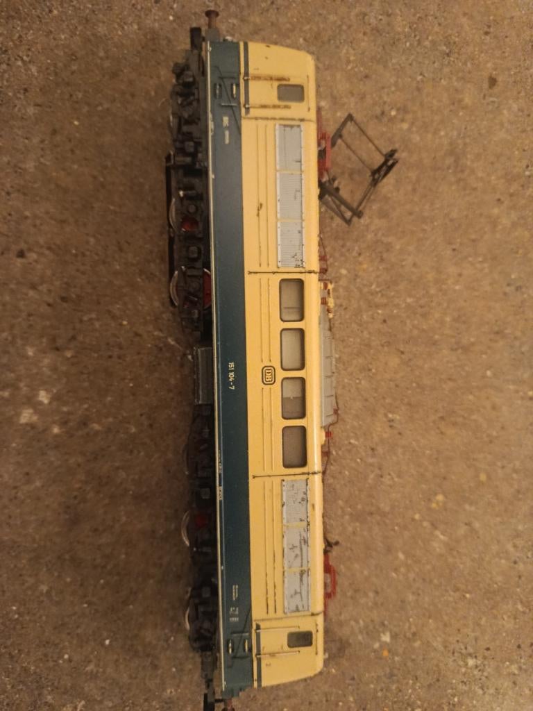 Märklin DB locomotief 151 024-7, Ophalen of Verzenden, Gelijkstroom, Locomotief