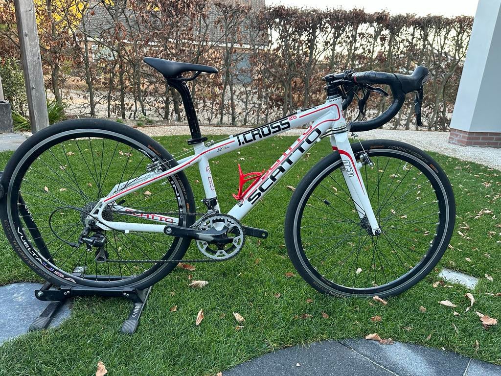Scatto J.Cross racefiets 26 inch  - voor jonge wielrenners, Fietsen en Brommers, Fietsen | Racefietsen, Gebruikt, 26 inch, 10 tot 15 versnellingen