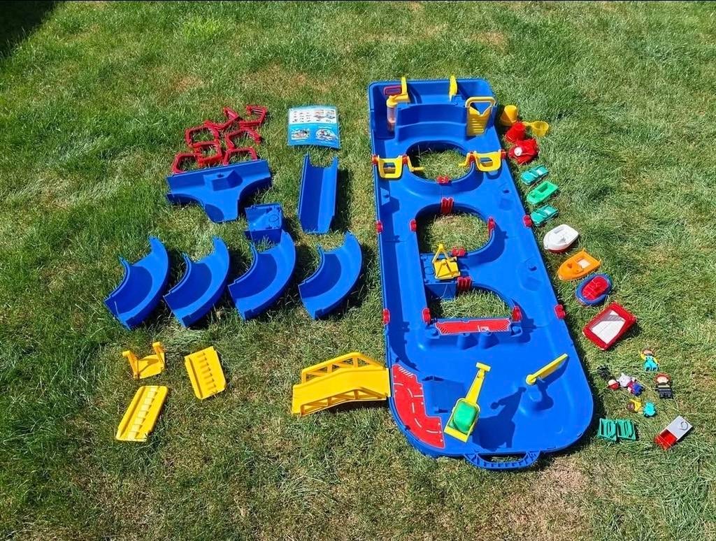 Aquaplay Waterbaan - grote set met accessoires, Kinderen en Baby's, Ophalen, Gebruikt