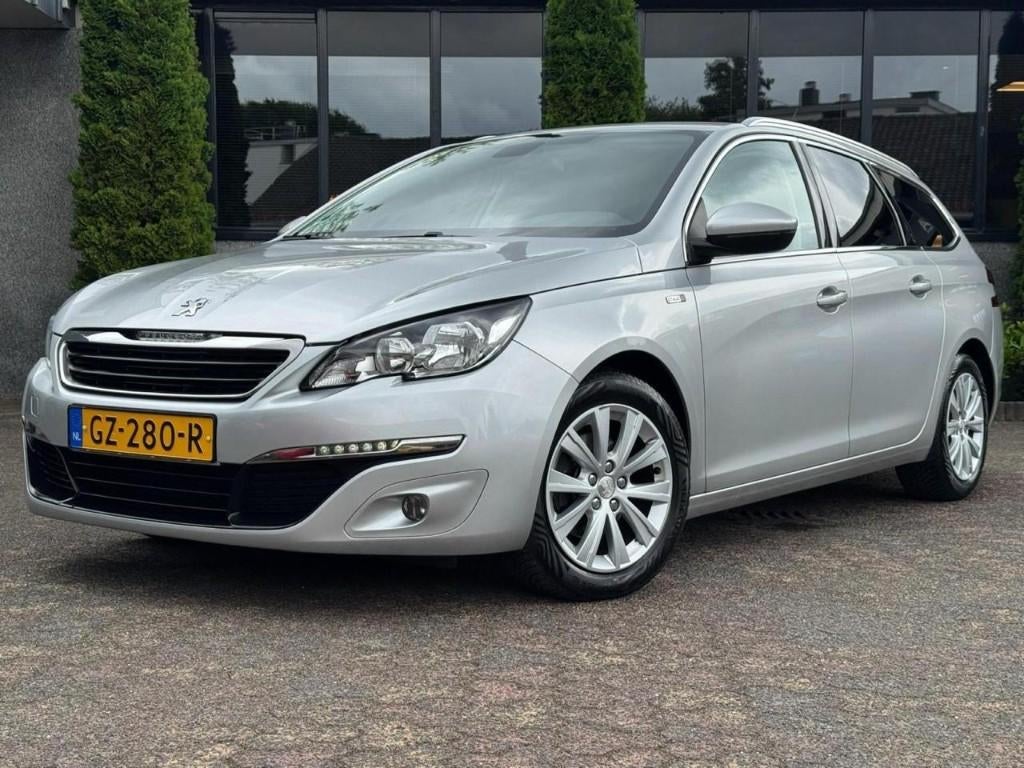 Peugeot 308 SW 1.2 PureTech Style | A/C  |NIEUWE RIEM, Auto's, Peugeot, Voorwielaandrijving, Stof, Zwart, 1199 cc