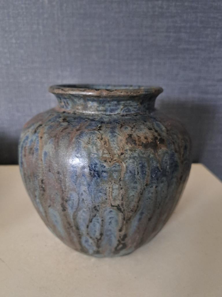 Art deco vaas Edgar aubry 1880-1943, Ophalen of Verzenden