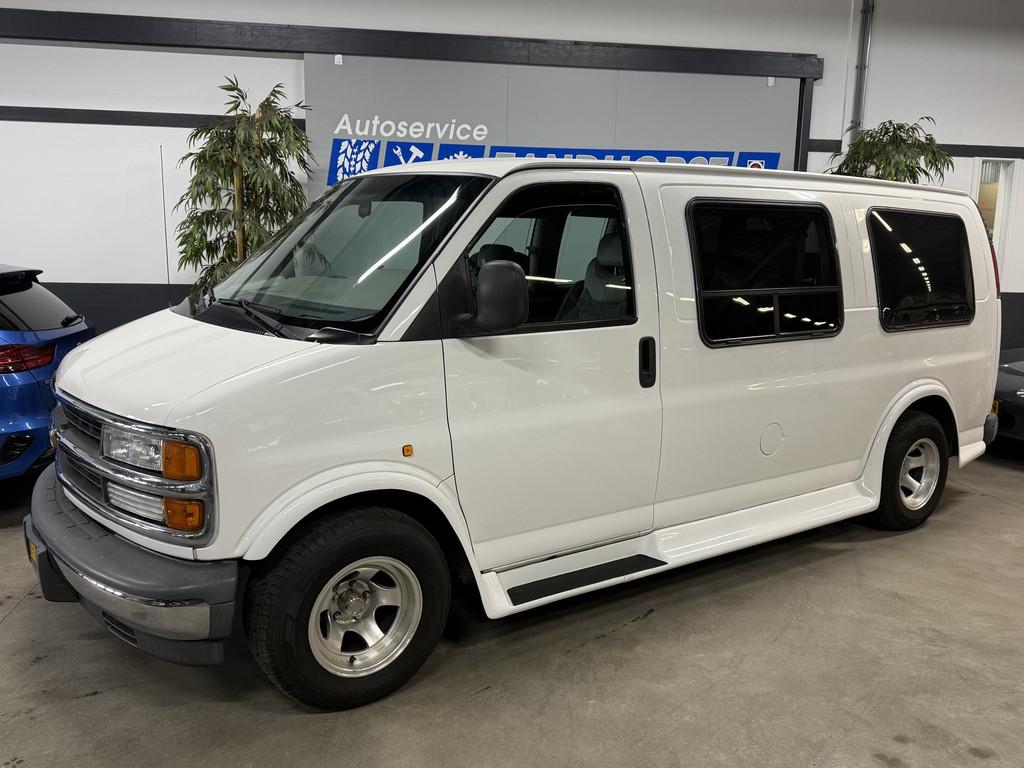 Chevrolet Chevy Van Express 5.7 G21 in zeer nette staat, vee, Gebruikt, 8 cilinders, Chevrolet, Wit