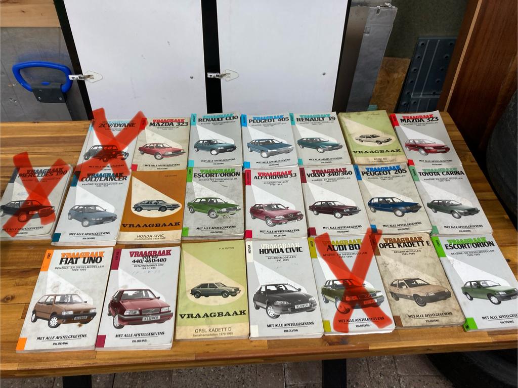 Tekoop verschillende vraagbaak boeken, Auto diversen, Ophalen of Verzenden