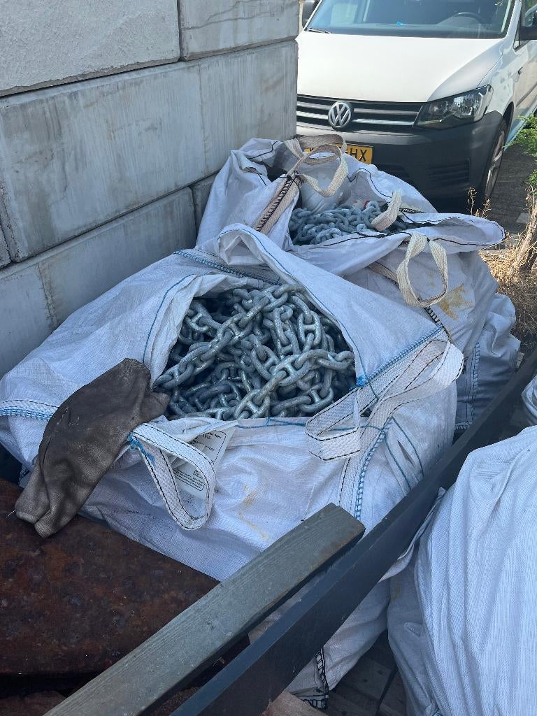 ankerketting 14 mm galva, Watersport en Boten, Bootonderdelen, Zo goed als nieuw, Ankeren en Afmeren, Zeilboot of Motorboot, Ophalen