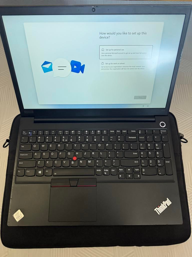 Lenovo ThinkPad E15 i7 10e Gen - 16GB RAM - 1.5TB Opslag, Computers en Software, Windows Laptops, Gebruikt, HDD, Ophalen of Verzenden