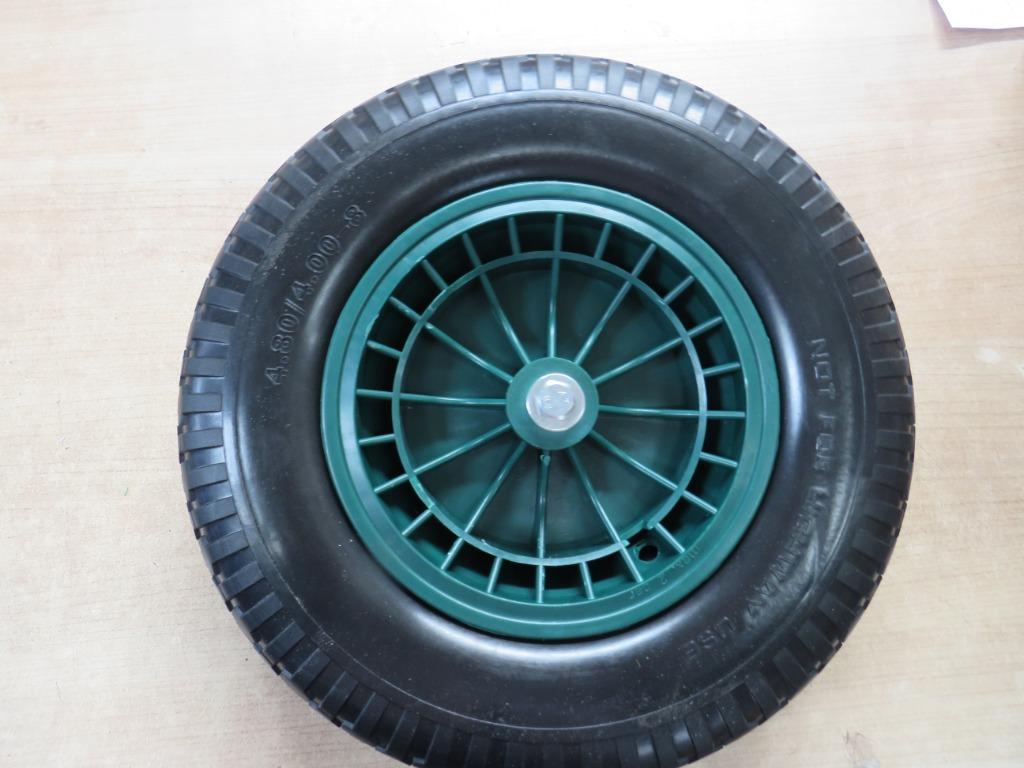 kruiwagenwiel Los massief wiel voor kruiwagen 400 x 100mm, Eenwielig, Torso.com, Nieuw, Zandhaarweg