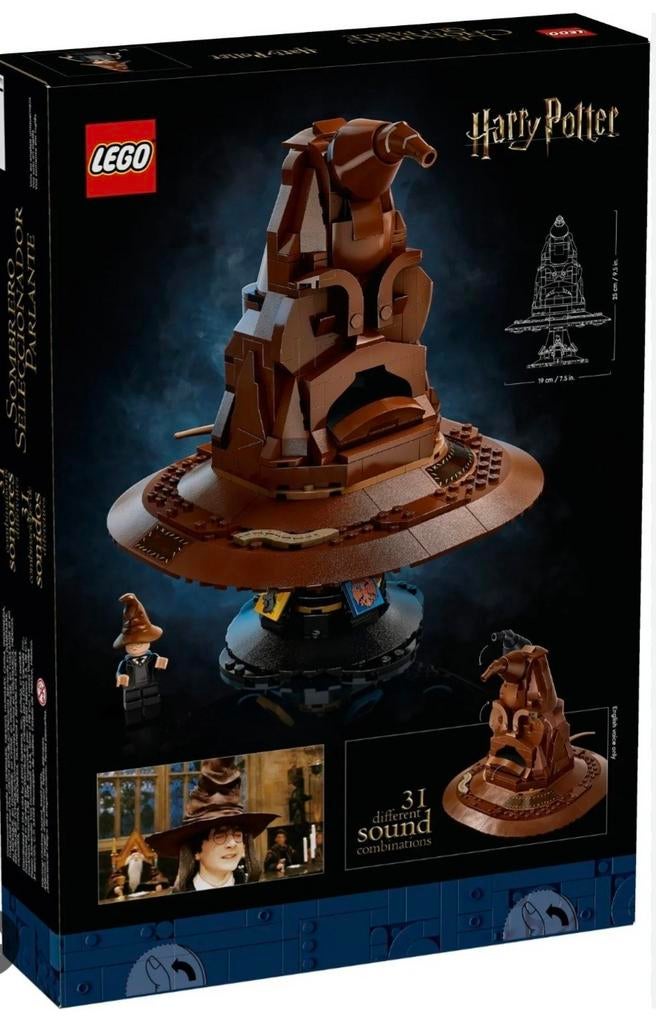 Lego Harry Potter pratende sorteerhoed nr 76429 nieuw, Ophalen of Verzenden, Nieuw, Complete set, Lego