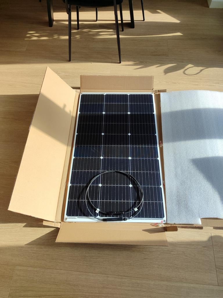 Flexibele Zonnepanelen 100W voor Camper/Boot/Thuis, Ophalen of Verzenden, Nieuw