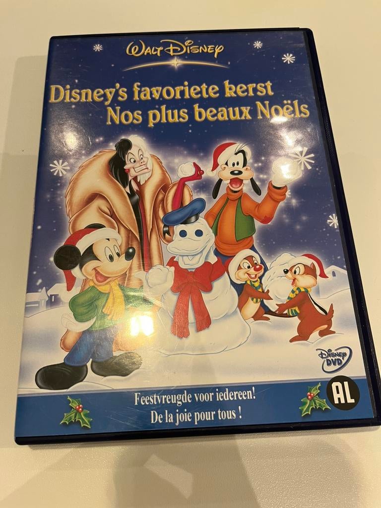 Kerst dvd Disneys favoriete kerst, Alle leeftijden, Ophalen, Zo goed als nieuw, Europees