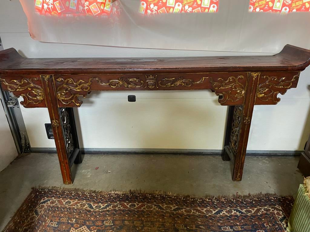 Sidetable / altaartafel, Ophalen, Aziatisch, 200 cm of meer, Zo goed als nieuw