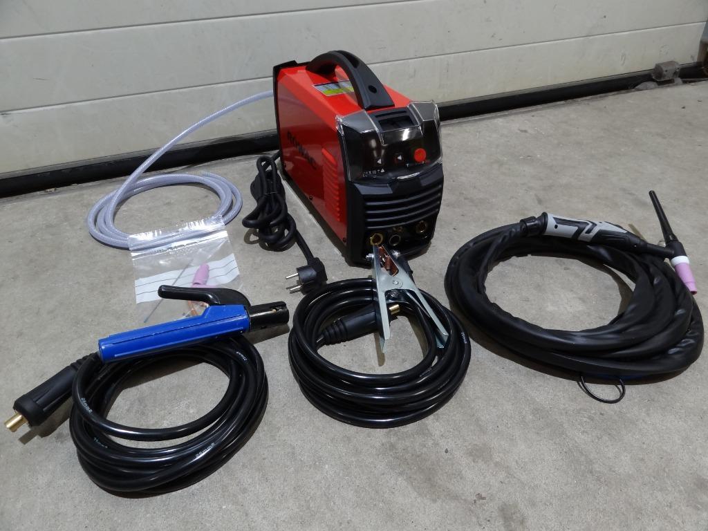 Nieuw Tig lasapparaat Rowac Tig-200 WP Pulse 230 Volt, Ophalen of Verzenden, Nieuw, 150 tot 250 ampère, Tig