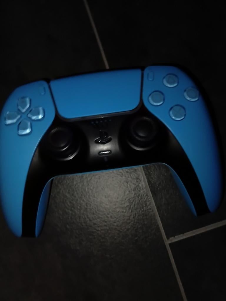 Defecte Playstation 5 Controller - Blauw, Spelcomputers en Games, Ophalen of Verzenden, Niet werkend, Controller