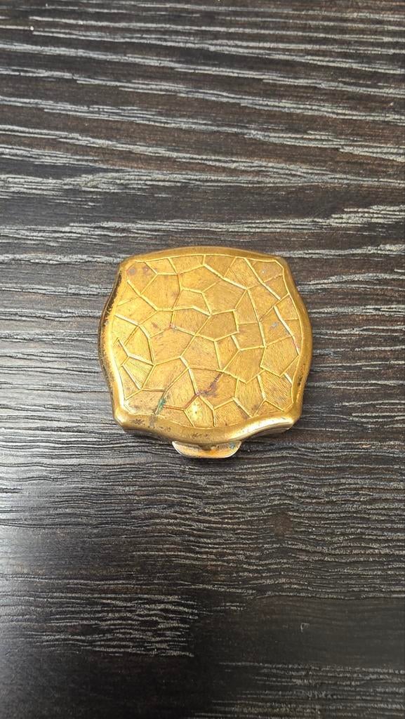 Vintage Gouden Make-up Doosje, Ophalen of Verzenden