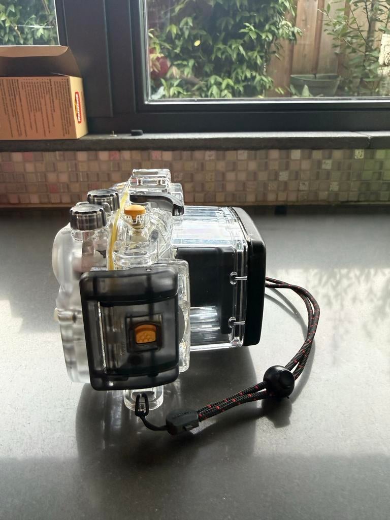 Canon Onderwaterhuis, type WP-DC55, Ophalen, Zo goed als nieuw, 10 t/m 40 meter, Onderwaterhuis